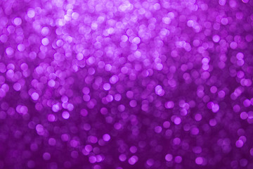 Purple bokeh abstract background, Festive background