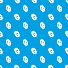 Classic shirt button pattern vector seamless blue repeat for any use