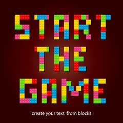 Game blocks Bricks