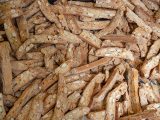 Almond biscuits at the farmers market in Arles, France