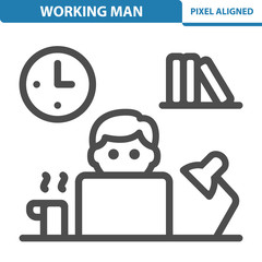 Working Man Icon