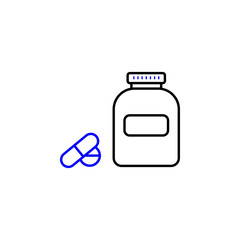 Medical drugs pill icon. Element of Medical icon for mobile concept and web apps. Detailed Medical drugs pill icon can be used for web and mobile