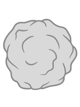 schnee kugel ball fussel rund kreis design clipart comic cartoon bollen kalt winter rollen cool