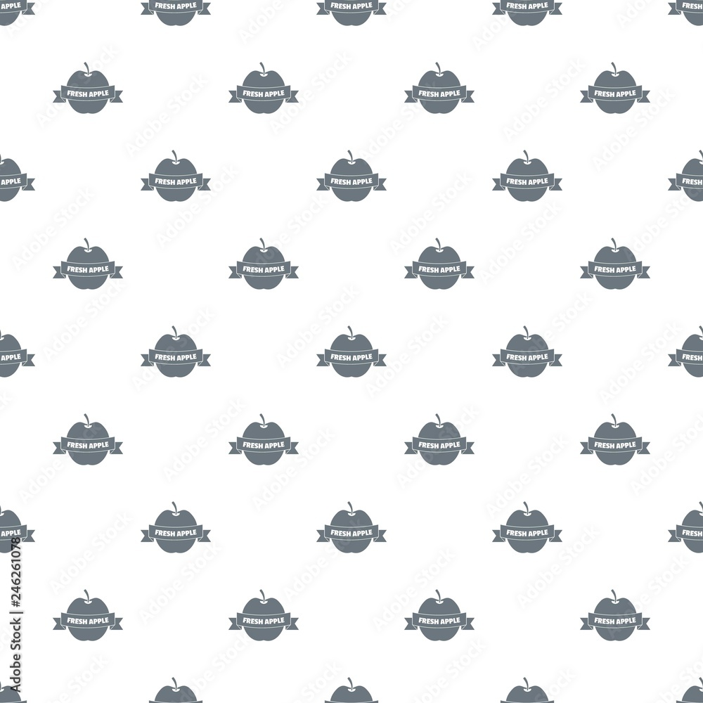 Aufkleber fresh apple pattern vector seamless repeat for any web design