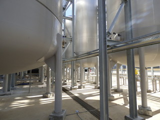 Industrial Whisky Tanks
