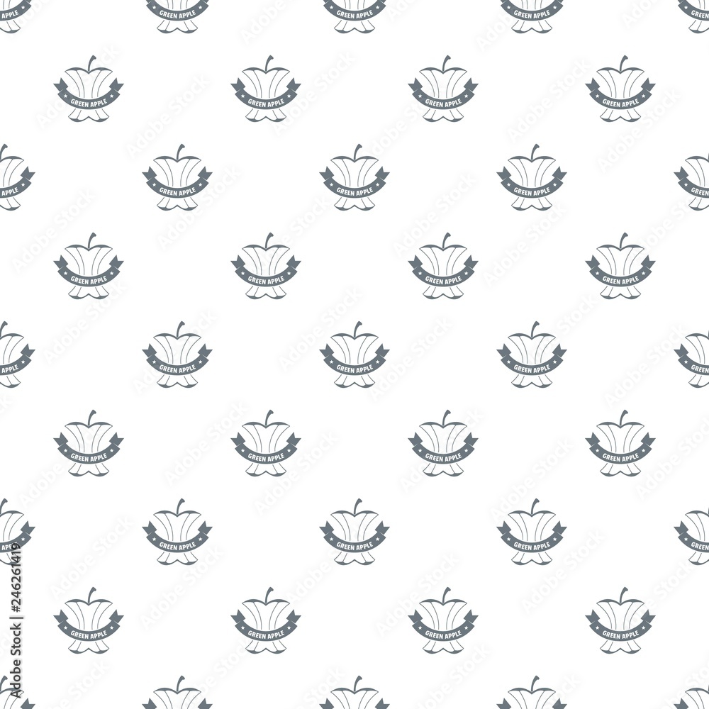 Aufkleber apple stump pattern vector seamless repeat for any web design
