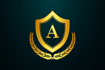Luxury, Royal and Elegant Logo Vector Design	