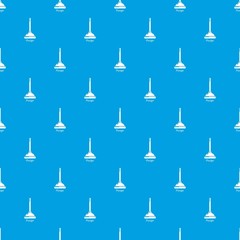 Plunger pattern vector seamless blue repeat for any use
