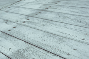 texture of the painted shabby wooden flooring made of boards, grunge background