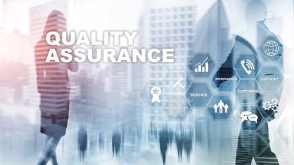The Concept of Quality Assurance and Impact on Businesses. Quality control. Service Guarantee. Mixed media.
