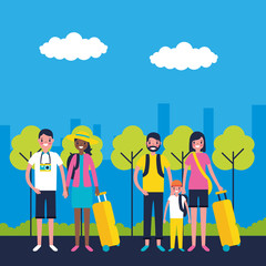 outdoor family vacations