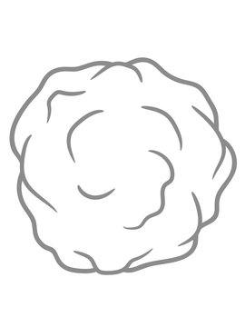kugel schnee ball fussel rund kreis design clipart comic cartoon bollen kalt winter rollen cool