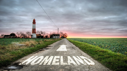 Sign 392 - Homeland