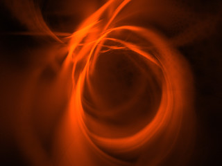 Red Glowing Mysterious Wormhole, Abstract Illustration - Plasma Ring, Explosion of light, hadron collider, space warp, black hole, creation, spark of light, sparkler, brilliant glowing light, bokeh