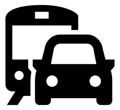 Commuter Vector Icon
