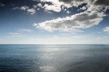 Fototapeta premium simple seascape of the sea