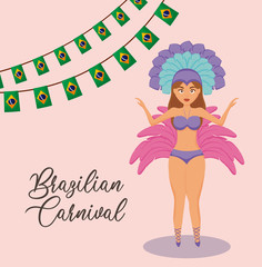 brazilian garota dancer character