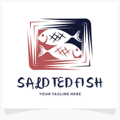 Salted Fish Logo Design Template Inspiration