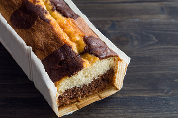 Chocolate sponge cake