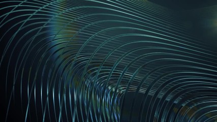 blue silk waves smooth abstract background