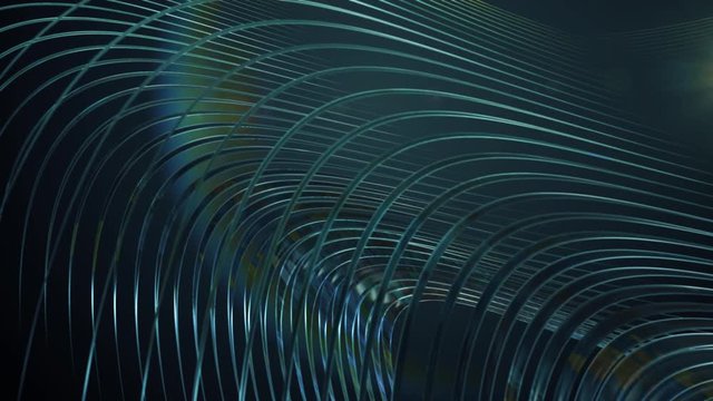 blue silk waves smooth abstract background