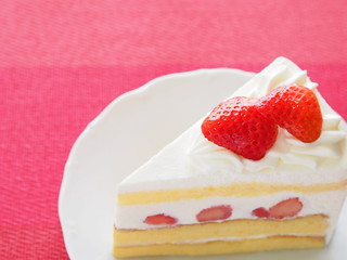 イチゴのショートケーキ