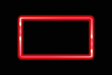 Fototapeta premium Neon frame ネオンフレーム