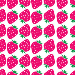 fruit pattern background graphic strawberry