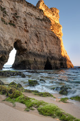 Fototapeta na wymiar Jurassic Algarve in Portugal