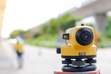 Auto level,Level camera,Survey of road level,Survey work for construction