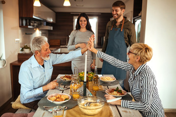 Their favorite meal is spaghetti