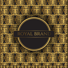 Luxury Premium Background with Gold Color