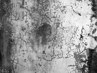 Dark Messy Dust Overlay Distress Background. Black And White Urban Vector Texture Template.