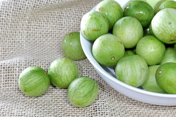 Brazilian tropical fruit. Umbu fruit