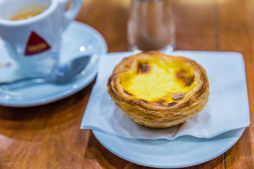 Macau style egg tart