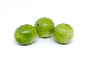 Umbu fruit isolated on white background
