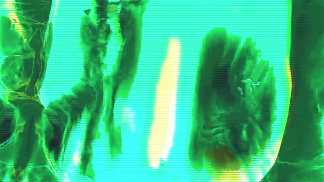 4K clip, colored footage