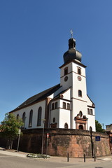 Katholische Kirche St. Laurentius in Dahn ,Germany,2017