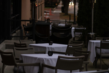 outdoor cafe
