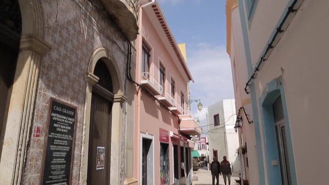 Backstreet, Ferragudo, Algarve, Portugal, Europe 