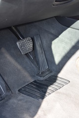Car pedals ,Automatic Pedals of a car