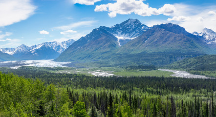 Matanuska River Valley, Alaska - Powered by Adobe