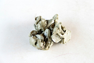 Sculpture clay for create sculpture art model. Handmade and craft tools.