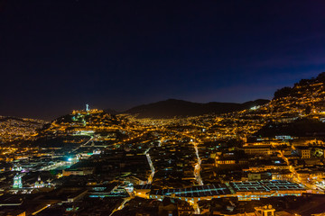 Quito at dusk