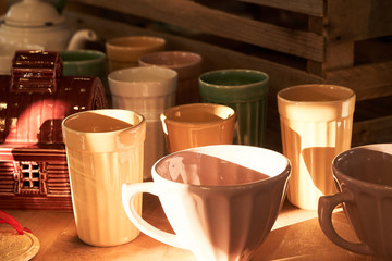 handmade ceramic tea cups