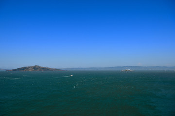 View of the San Francisco Bay in the morning. California, USA