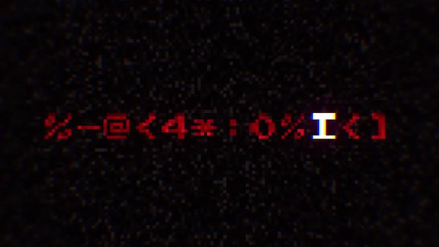 Decoding a noisy scambled 8-bit text: access denied.