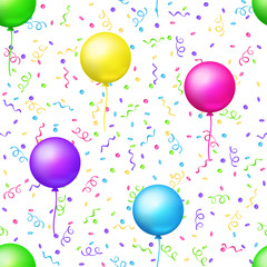 Party seamless pattern