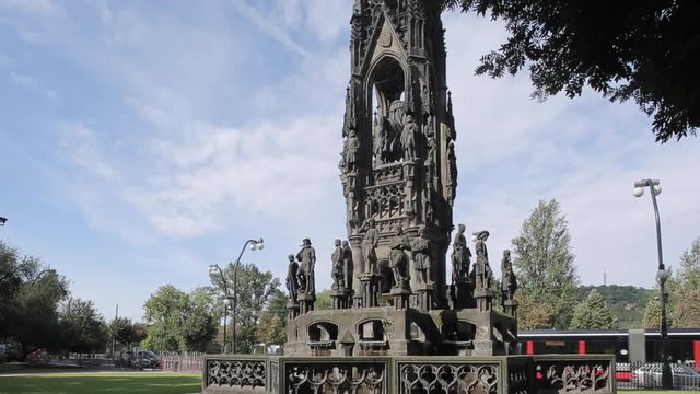Kranner's Fountain, Prague, Czech Republic, Europe 