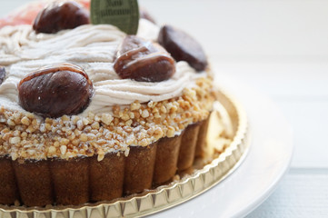 モンブランケーキ